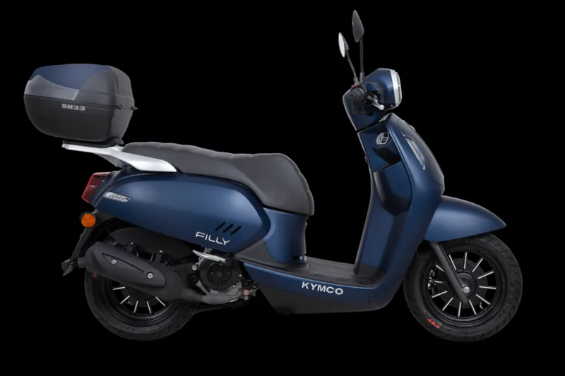 Kymco Filly in Dunkelblau mit Topcase