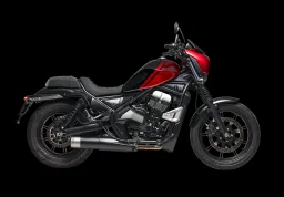 Moto Morini Calibro 700 Cruiser in Schwarz und Rot